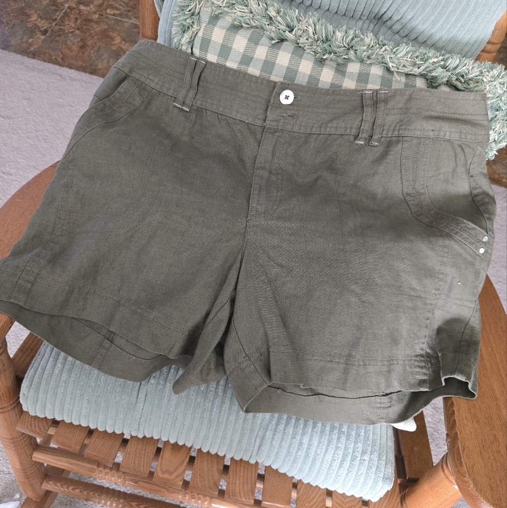 Inc Linen Shorts